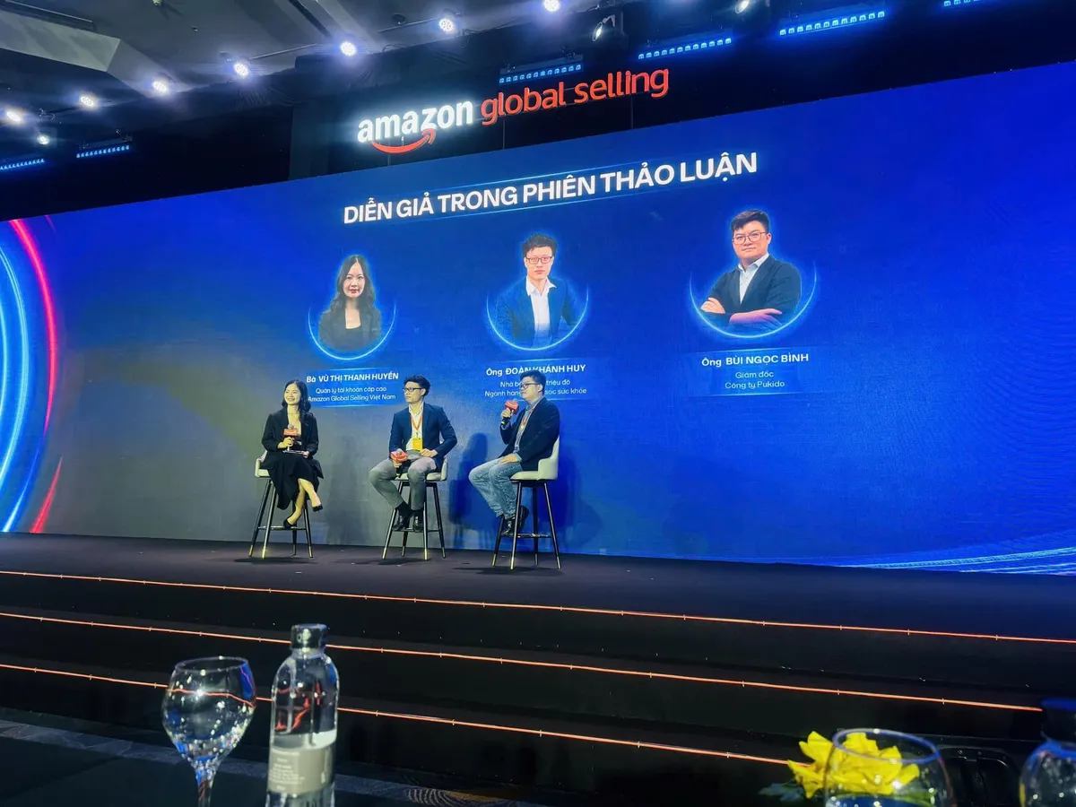 Mr. Bùi Ngọc Bình làm diễn giả phiên thảo luận tại sự kiện Amazon Global Selling 2024